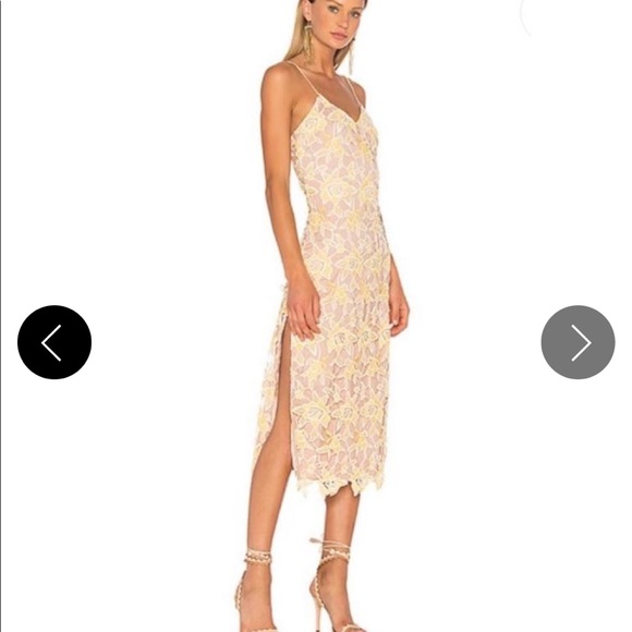 💋 NBD Donna Dress in Sunshine - Picture 2 of 11